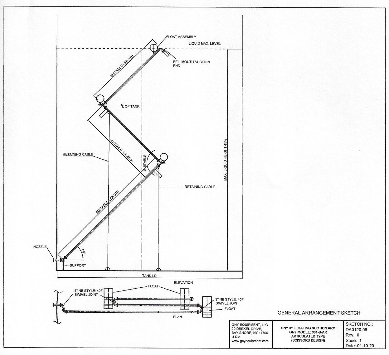 Gny Floating Suctions Assembly GNY Equipment, Inc.